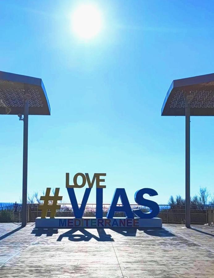 Appartement Vias-Plage ภายนอก รูปภาพ